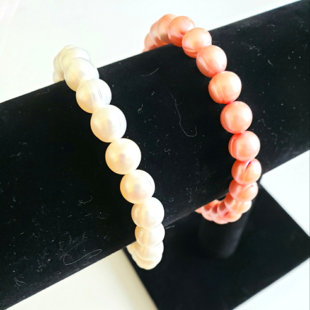 Genuine Cultured Pearl Bracelets